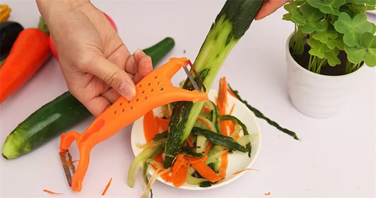 Многофункциональный нож для очистки овощей из нержавеющей стали приспособление