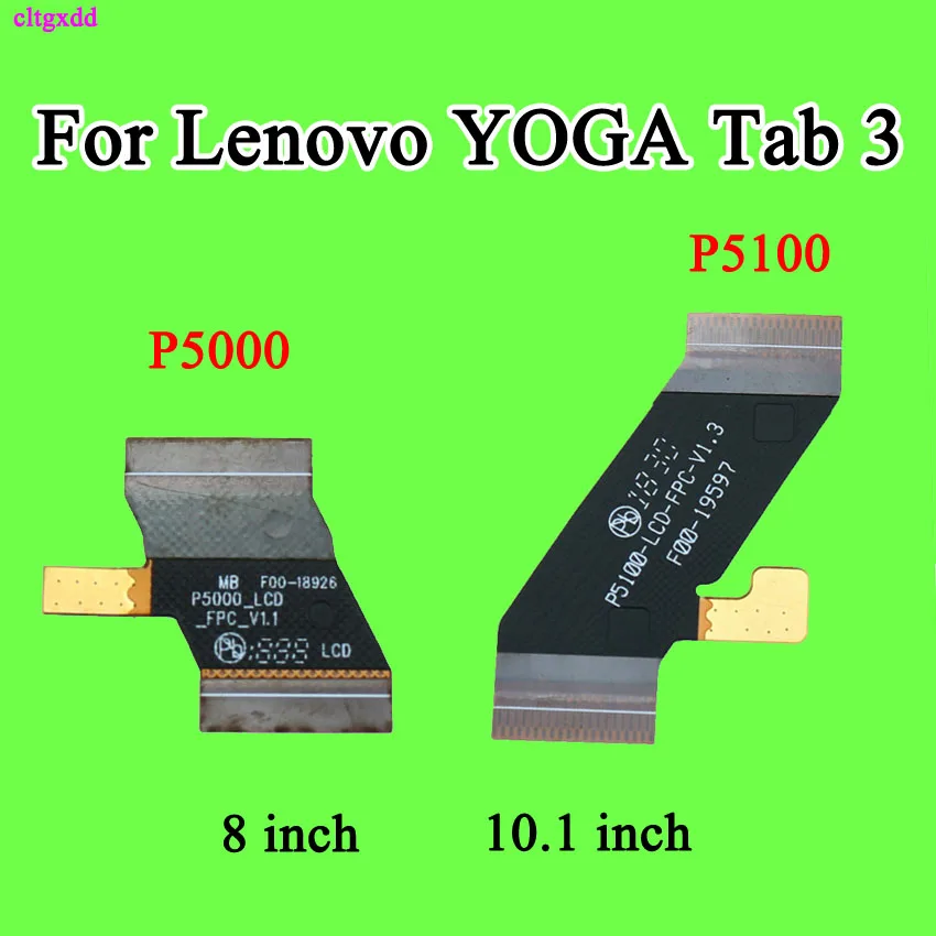 Соединитель для главной материнской платы ЖК экрана ленточный кабель Lenovo YOGA Tab 3