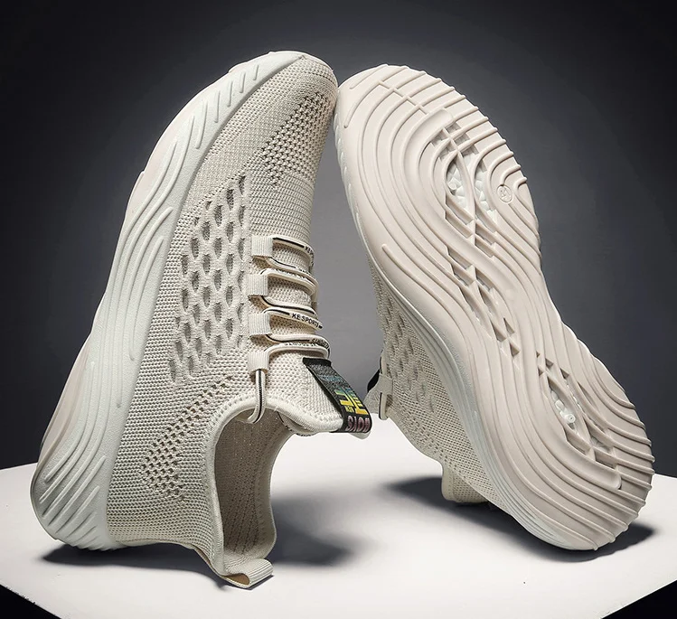 

Men Vulcanize Shoes Sneakers Breathable Men Casual Shoes No-slip Male Lace Up Men Shoes Lightweight Tenis Masculino Wholesale