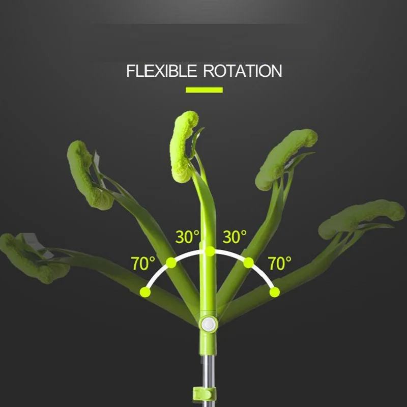 Новая телескопическая многоэтажная Чистящая губка для стекла и швабры щетка