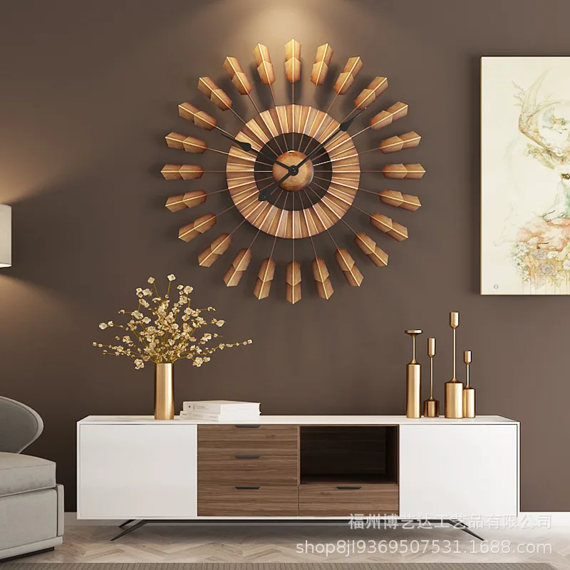 Новые бесшумные кварцевые настенные часы большой 3d современный дизайн