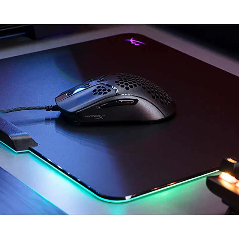 Игровая мышь Kingston HyperX Pulsefire проводная USB-мышь 16000 DPI с RGB подсветкой сенсор Pixart 3335