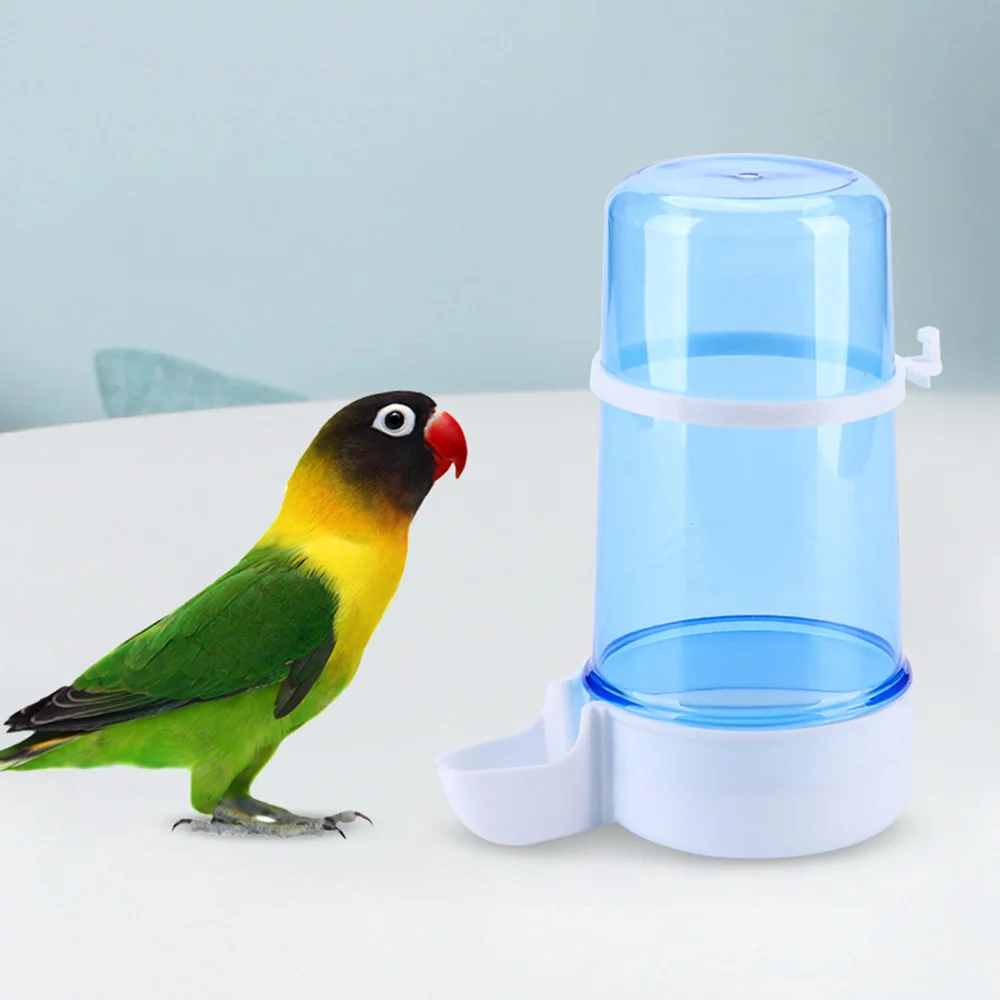 

Bird Water Feeders Parrot Food Dispensers Drinking Cups Bowls Pet Bird Plastic Drinking Feeder Water Bird Cage Accessories Tool
