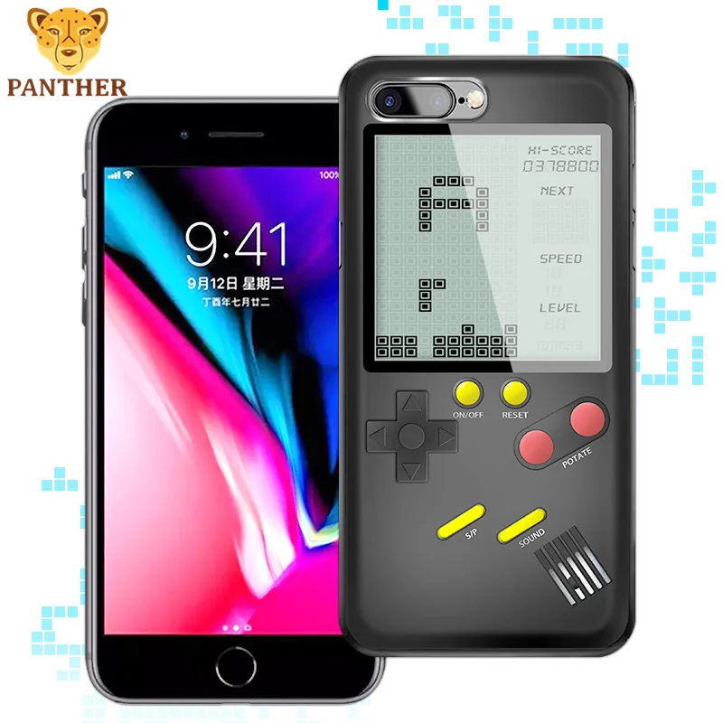 Игровые консоли Tetris для iPhone чехол Мини Ручной игровой плеер 6/6s ретро игровая