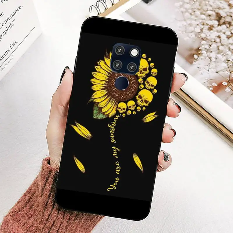 

Yellow flower Small daisy sunflowe Phone Case for Huawei Mate 20 10 9 40 30 lite pro X Nova 2 3i 7se