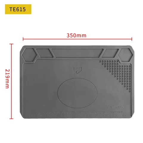 Силиконовый коврик для пайки Lefavor S-160, 45x30 см