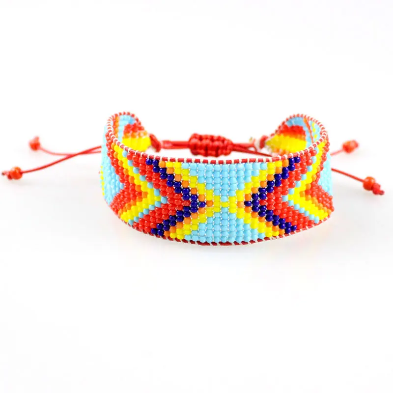 Модные богемные этнические плетеные браслеты Миюки ручной работы браслет для