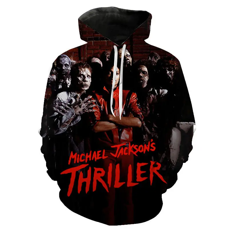 

Singer Michael Jackson Hoodies 3D Print Sweatshirt Men Women Fashion Oversized Hoodie Hip Hop Pullover Hoody Male Coat