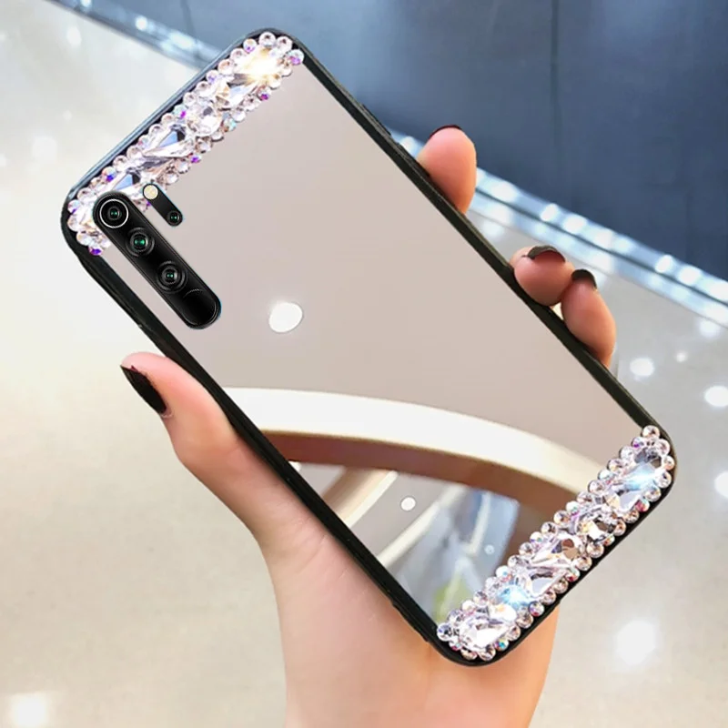 Зеркальный силиконовый чехол для Huawei Y7p Y8p Y6 Y7 2019 Y9 Prime P30 P40 P20 lite Mate 20 Pro Honor 9X 8X 8A 9A |