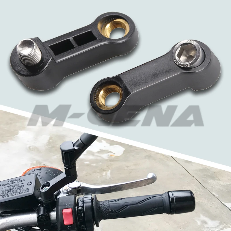 Универсальный алюминиевый 10 мм держатель для зеркала мотоцикла расширители