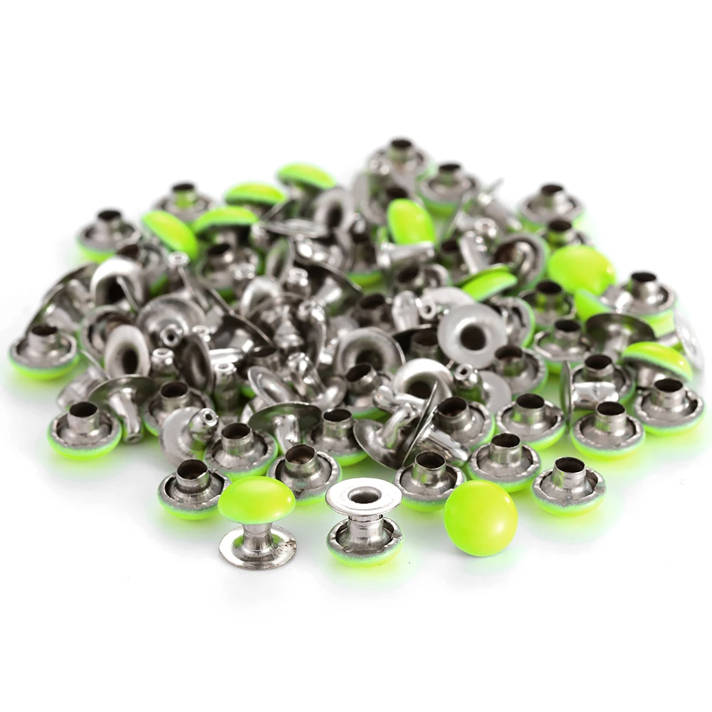 50 шт./компл. 6 мм 8 заклепки в форме гриба шляпа/Сумка/брюки для багажа кожаные