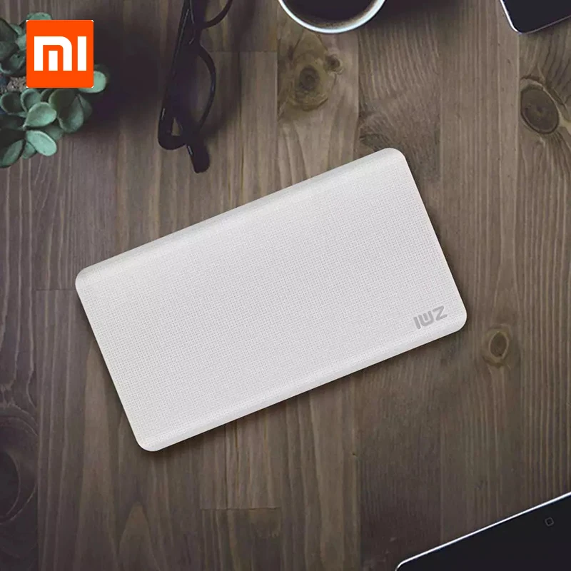 Внешний аккумулятор Xiaomi ZMI 5000 мАч портативное зарядное устройство двусторонняя
