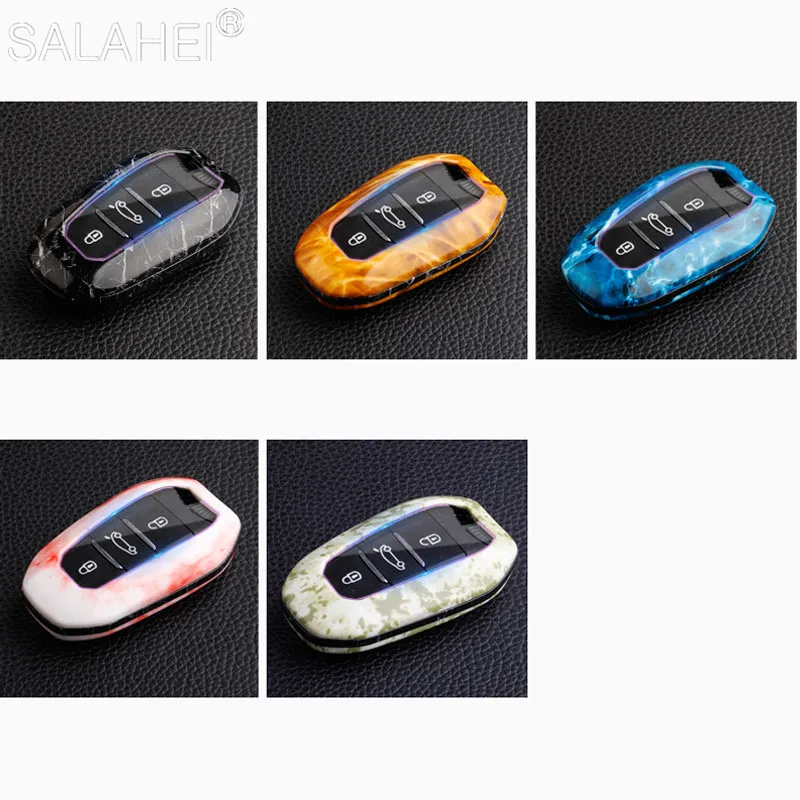 

Key Holder Car Key Fob Case 5008 DS5 DS6 For Peugeot 208 DS3 For Citroen C4 C5 X7 C4L C6 C3-XR 3008 4008 Car Accessories For Car