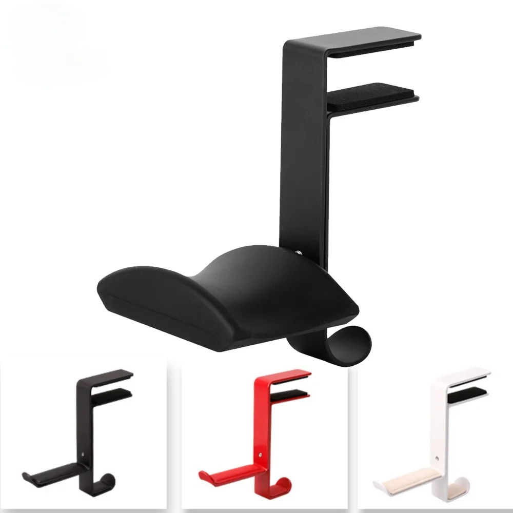 

Desk Mount Universal Office Hanger Gaming Headphone Stand Bracket Display Rack Headset Holder Space Saving Table Clamp