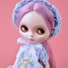 Шарнирная кукла Blyth, кукла нео блайз, Обнаженная, с матовым лицом, можно менять макияж и платье сделай сам, 16 шарнирные куклы