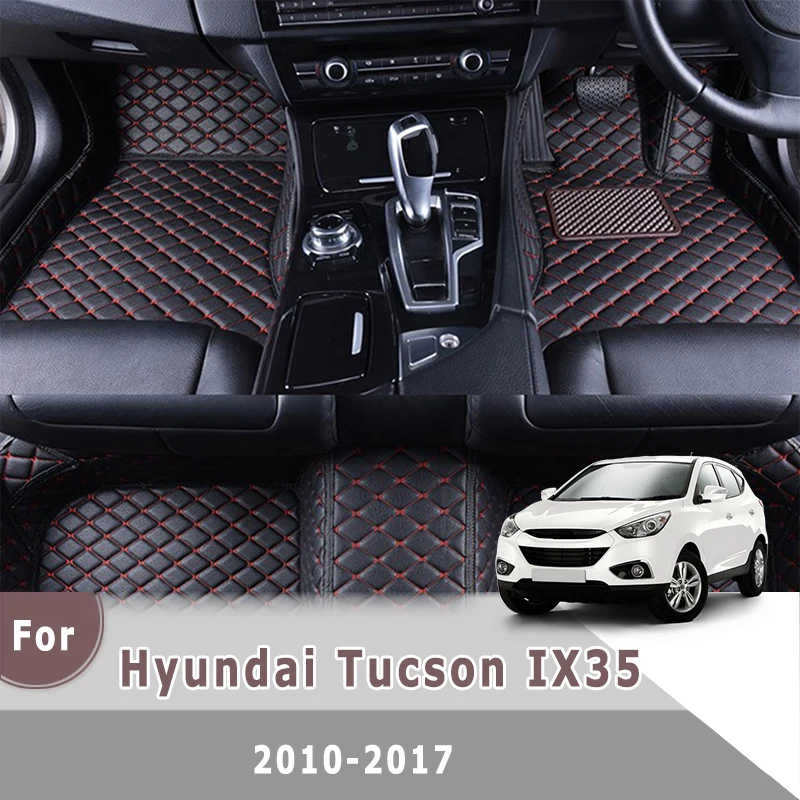 

RHD Carpets Car Floor Mats For Hyundai Tucson IX35 2017 2016 2015 2014 2013 2012 2011 2010 Dash Foot Pads Rugs Pedals Accessory