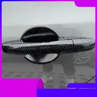 Для Honda Pilot 2009 2010 2011 2012 2013 2014 углеродное волокно хромированная Автомобильная Дверная ручка Крышка декор отделка Стайлинг Аксессуары