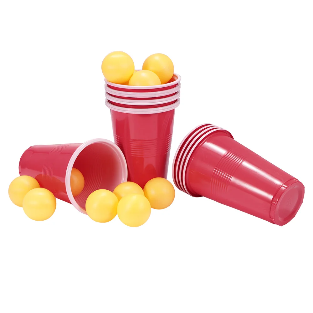 24 шара чашки пиво набор для пинг понга питьевая игра игрушка отдыха подарок