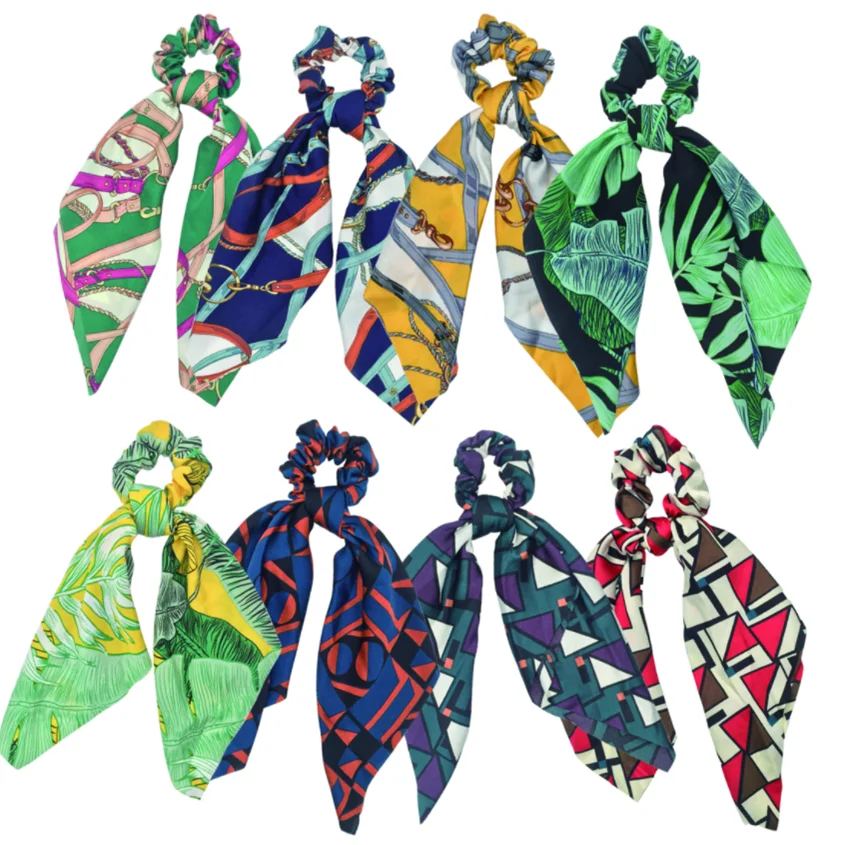 Резинка для волос с бантом модные Ленточные резинки девочек завязка конского