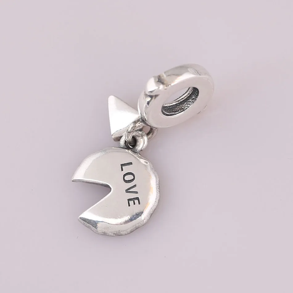 

S925 DIY Jewelry Passion for Pizza Dangle Charm fit Lady Bracelet Bangle Crystal & Clear CZ