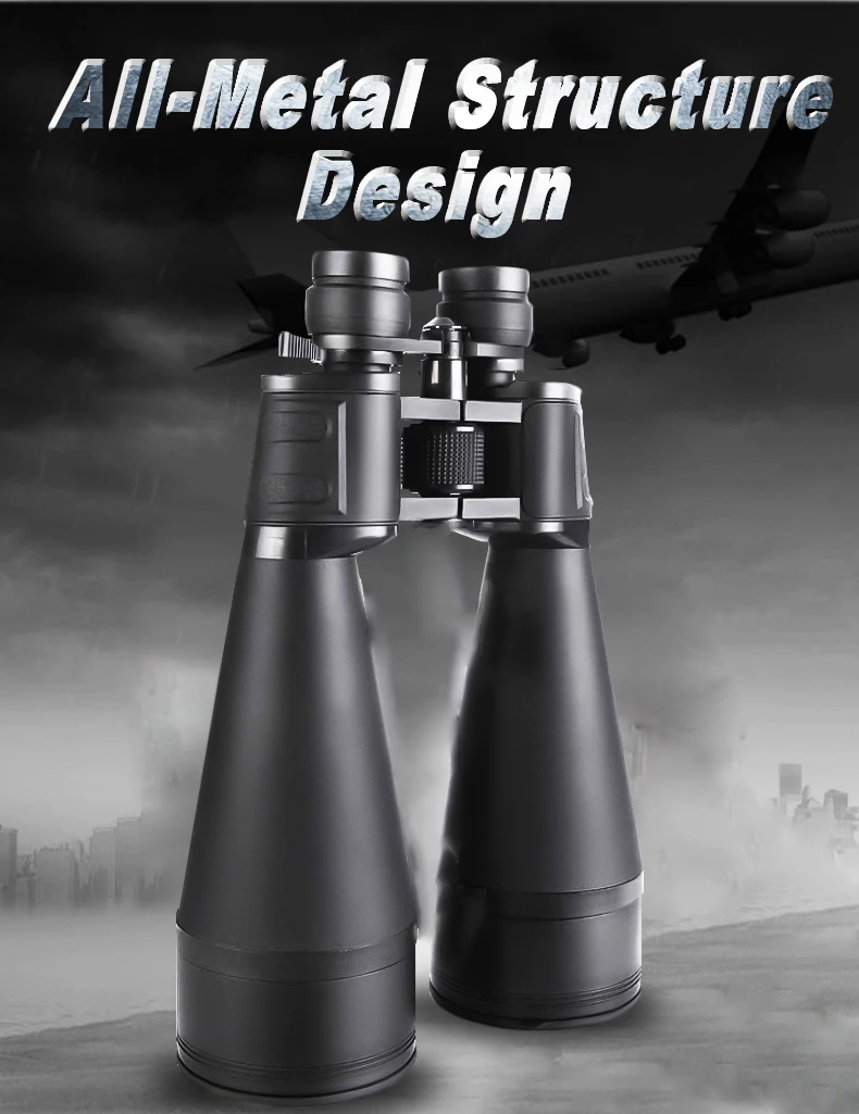 Мощный бинокль с увеличением 20-180X большой радиус действия металлический военный