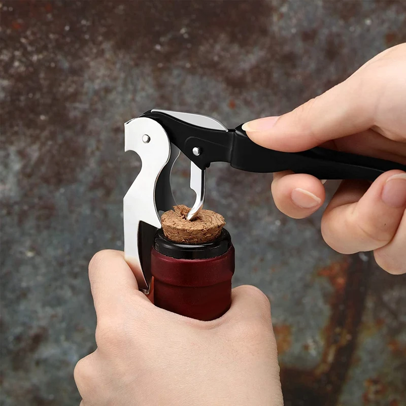 

16 Pcs Professional Waiter Corkscrew Upgraded,with Foil Cutter and Bottle Opener,Heavy Wine Opener,Steel Hinges Wine Key