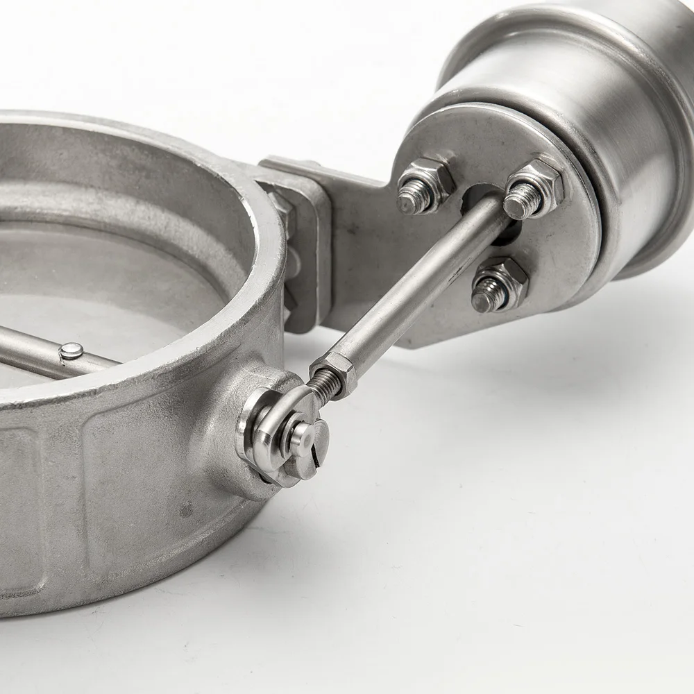 Новый вакуумный активированный Выпускной вырез/самосвал 102 мм закрытое стильное