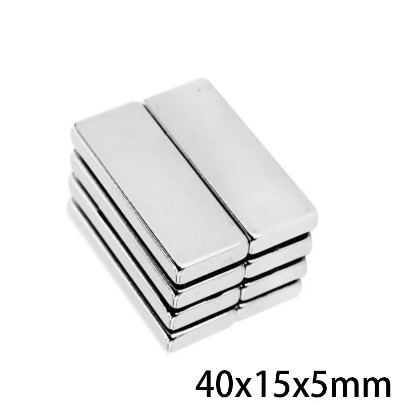 5 ~ 20 шт 40x15x5 мм супер сильный неодимовый магнит 40 * 15 Блок Постоянных Магнитов лист