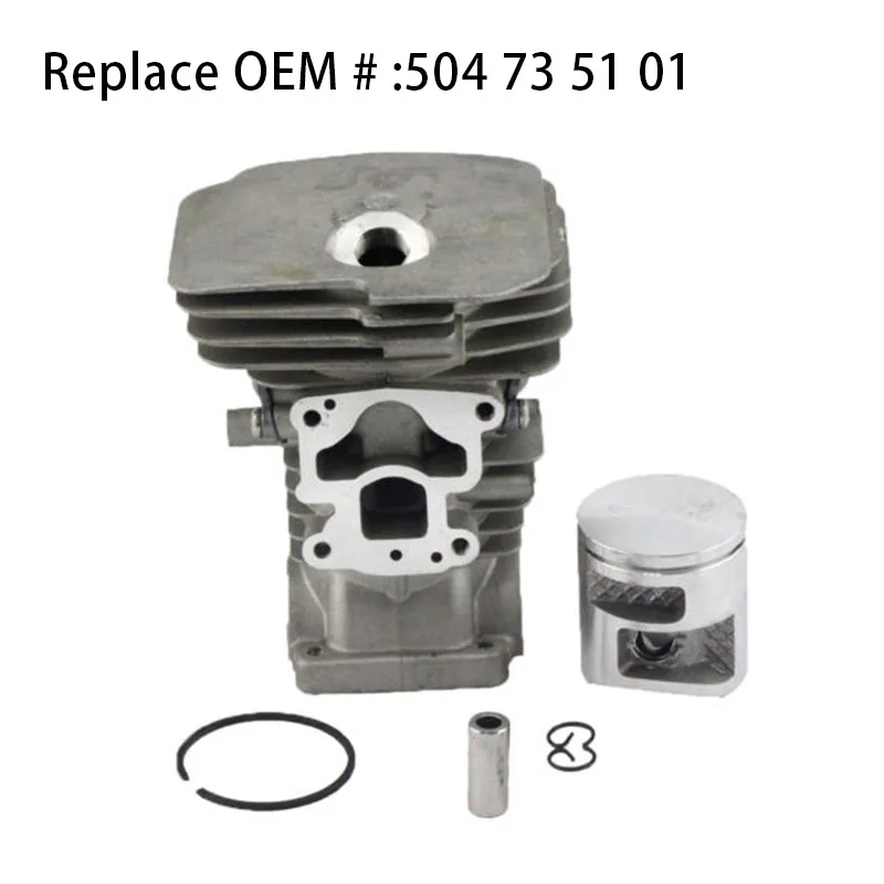 

Cylinder Piston Kit For Husqvarna 435 435E 440 440E Jonsered 2240 Chainsaw-41mm Replaces OEM# 504 73 51 01 Cylinder Kit