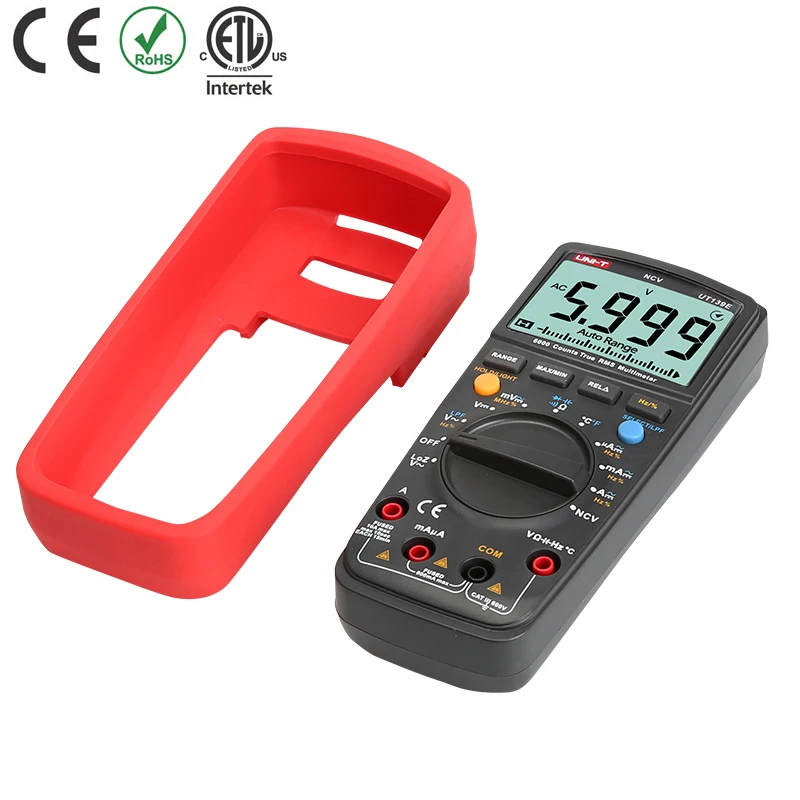 

UNI-T Digital Multimeter UT139A UT139B UT139C True RMS Meter Handheld Tester 6000 Count Voltmeter Temperature Tester Meters