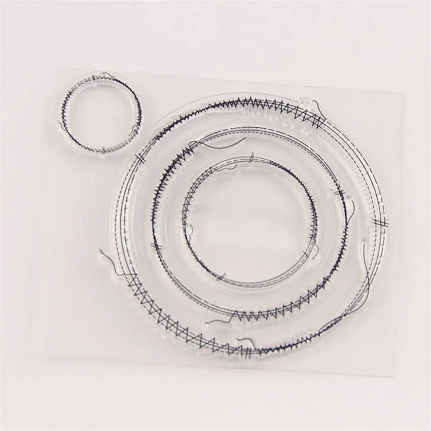 Светильник мпы силиконовые прозрачные для скрапбукинга 10 х1 см | Дом и сад