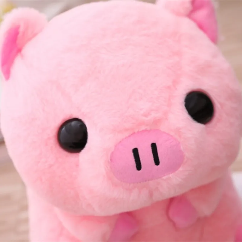 

26/40cm Cartoon Cute Pink Pig Plush Toys & Indoor Warm Winter Adult Stuffed Kawaii Shoes Pillow for Girls Kids Birthday Gifts