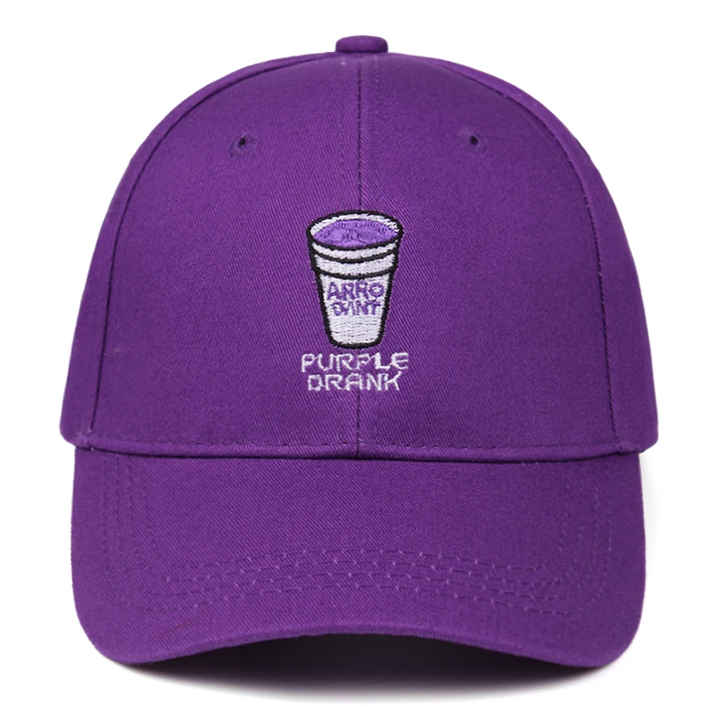 Изысканная фиолетовая бейсболка для мужчин Повседневная Уличная Кепка в стиле