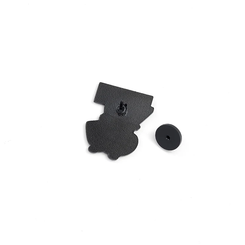 Женская эмалированная броши-кошки с цитатой животных крыса пингвин енот медведь