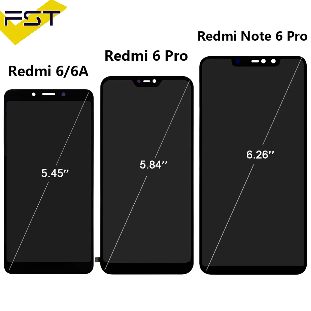 Дисплей для Xiaomi Redmi Note 6 Pro 6A|Экраны мобильных телефонов| |