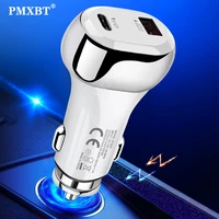 36w pd usb car charger qc 3 0 quick charge adapter for iphone 13 xiaomi mi 11 samsung s20 mobile phone usb charger fast charging