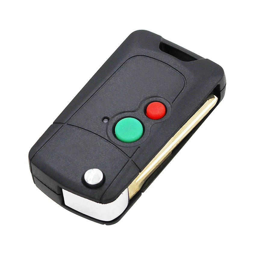 2 кнопки откидная оболочка ключа дистанционного управления чехол умный корпус