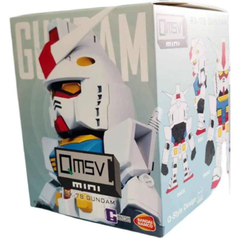 

Original Pop Mart Bandai Co-branded Gundam Qmsv-mini Series Blind Box Toys Doll Random Cute Anime Figure Gift