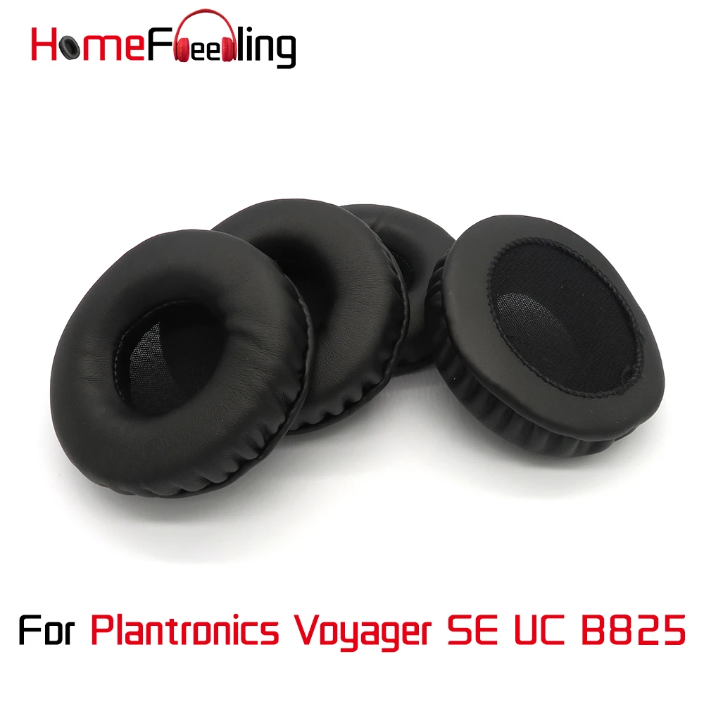 

Homefeeling Ear Pads For Plantronics Voyager se UC B825 Headset Earpads Round Universal Leahter Repalcement Parts Ear Cushions