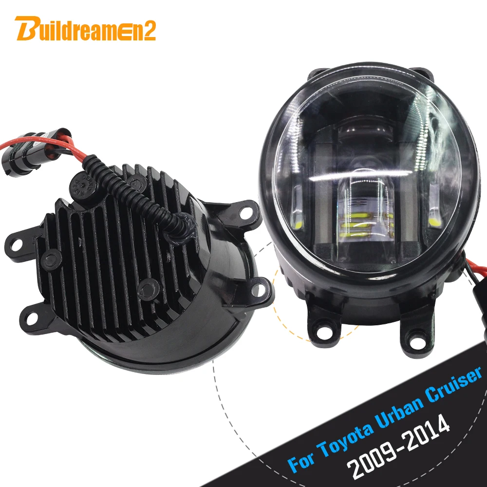 Buildreamen2 2 X автомобильные светодиодсветодиодный Противотуманные фары Дневные