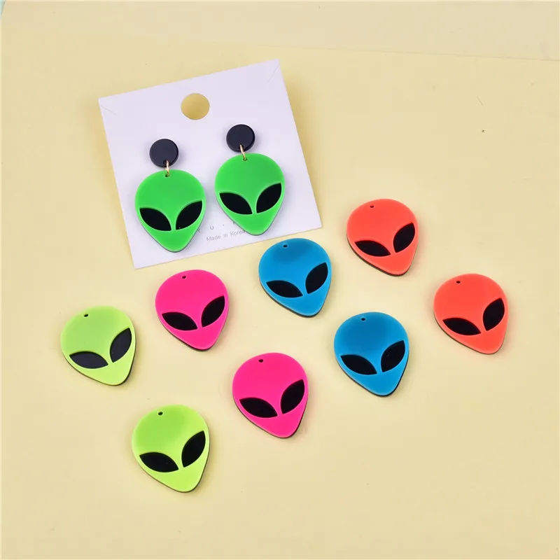 10 шт./упак. Alien акриловые подвески серьги браслет сделай сам изготовление