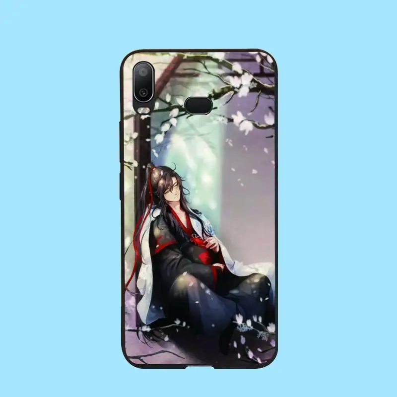 Чехол HPCHCJHM Mo Dao Zu Shi черный мягкий чехол для телефона Samsung A10 A20 A30 A40 A50 A70 A71 A51 A6 A8 2018 |