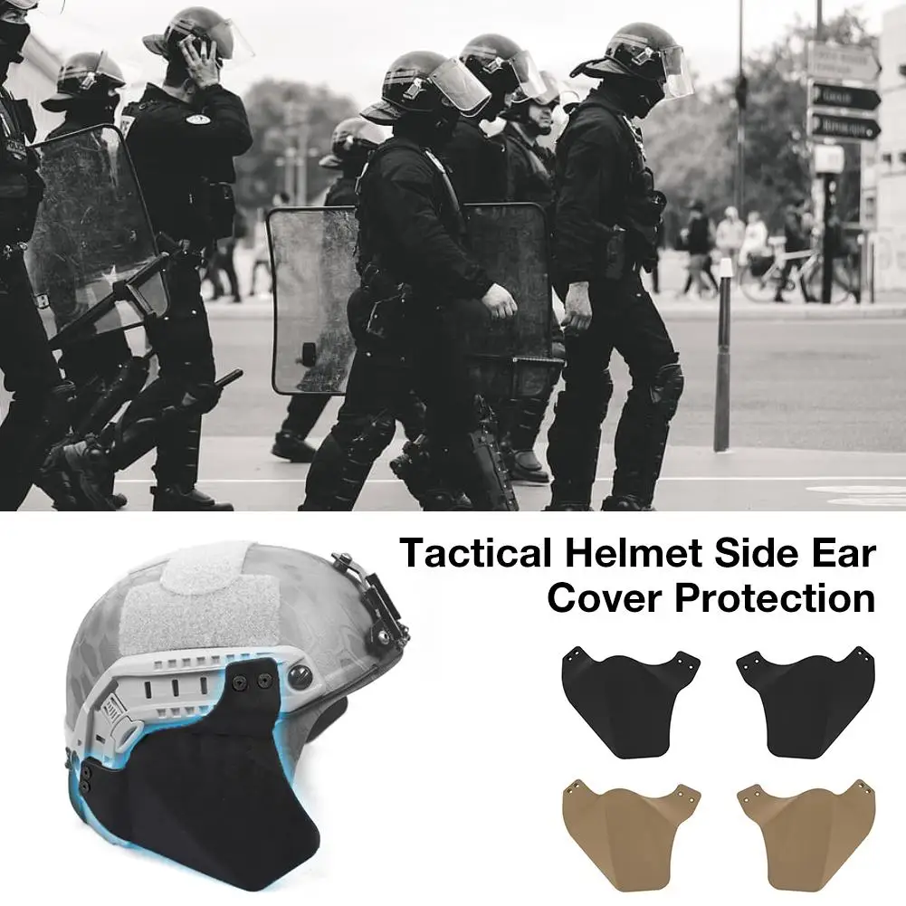 Боковая крышка для быстрого шлем военно тактический страйкбол аксессуары мягкий
