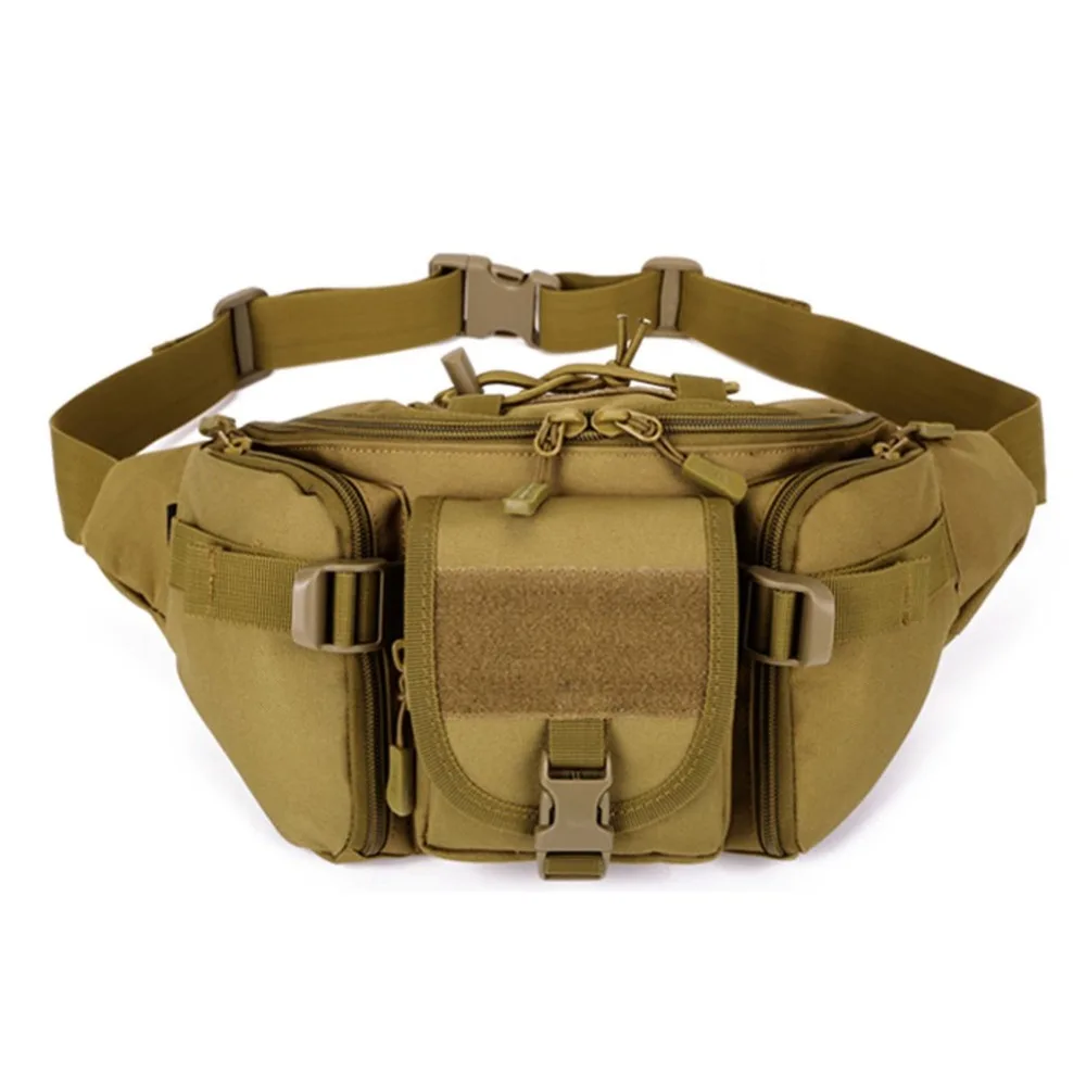 

New 2017 Men Sport Wear-resistant nylon resistant tear 100% Brand New Bum bag Military Equipment Outdoor Sport Bag