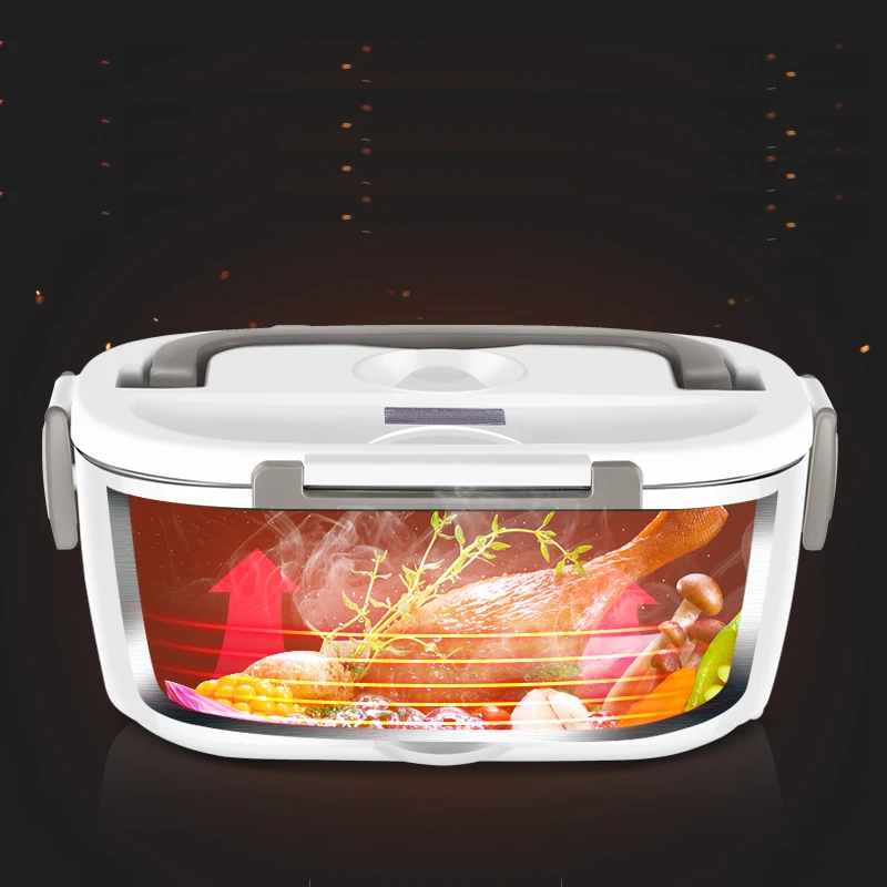 Электрический Ланч бокс подогреватель пищи из нержавеющей стали 12 В 24 110 220