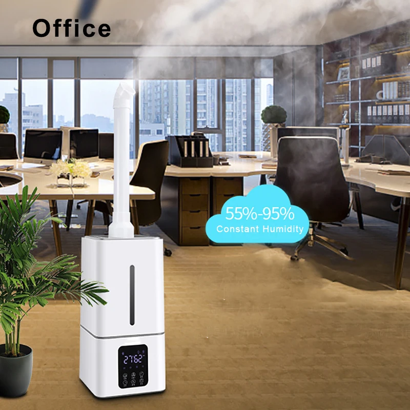 

Floor-Stading Humidifier 1350ml/1500ml Mist Output Timing Function 13L Large Capacity Intelligent Constant Humidity Humidifier