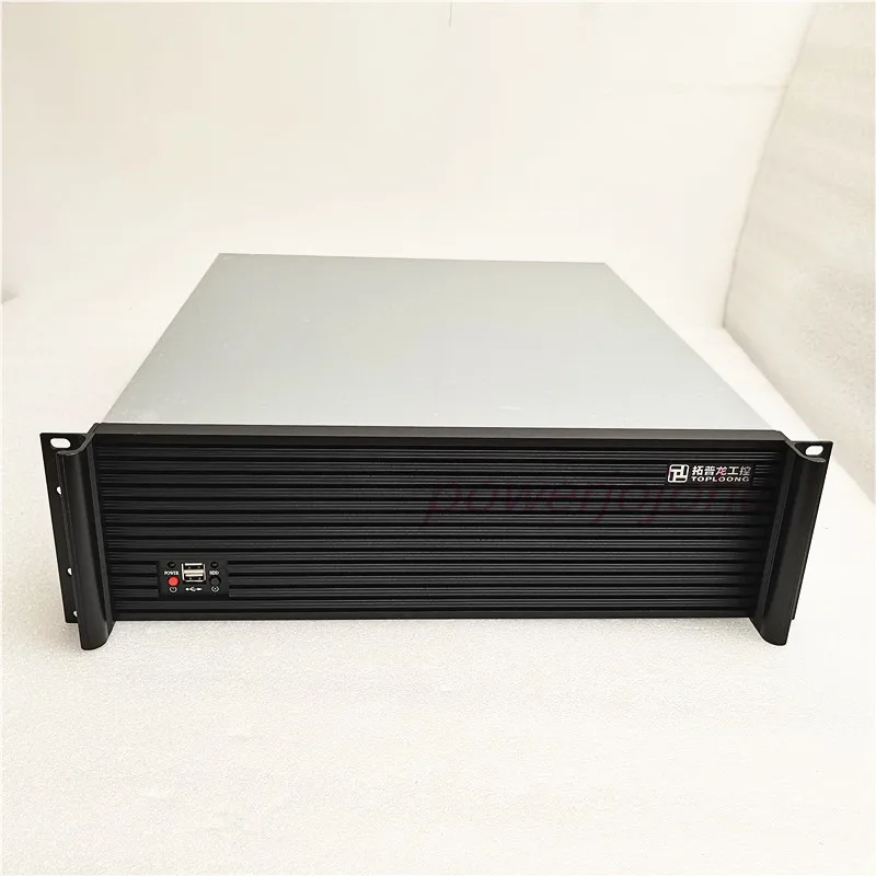 19 дюймовый стационарный чехол для сервера TOP3U500L алюминиевая панель 3U