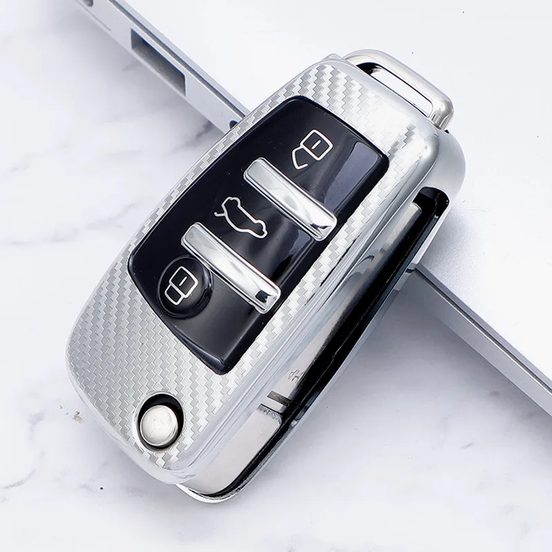 2020 термополиуретановые чехлы из углеродного волокна с ключа автомобиля чехол