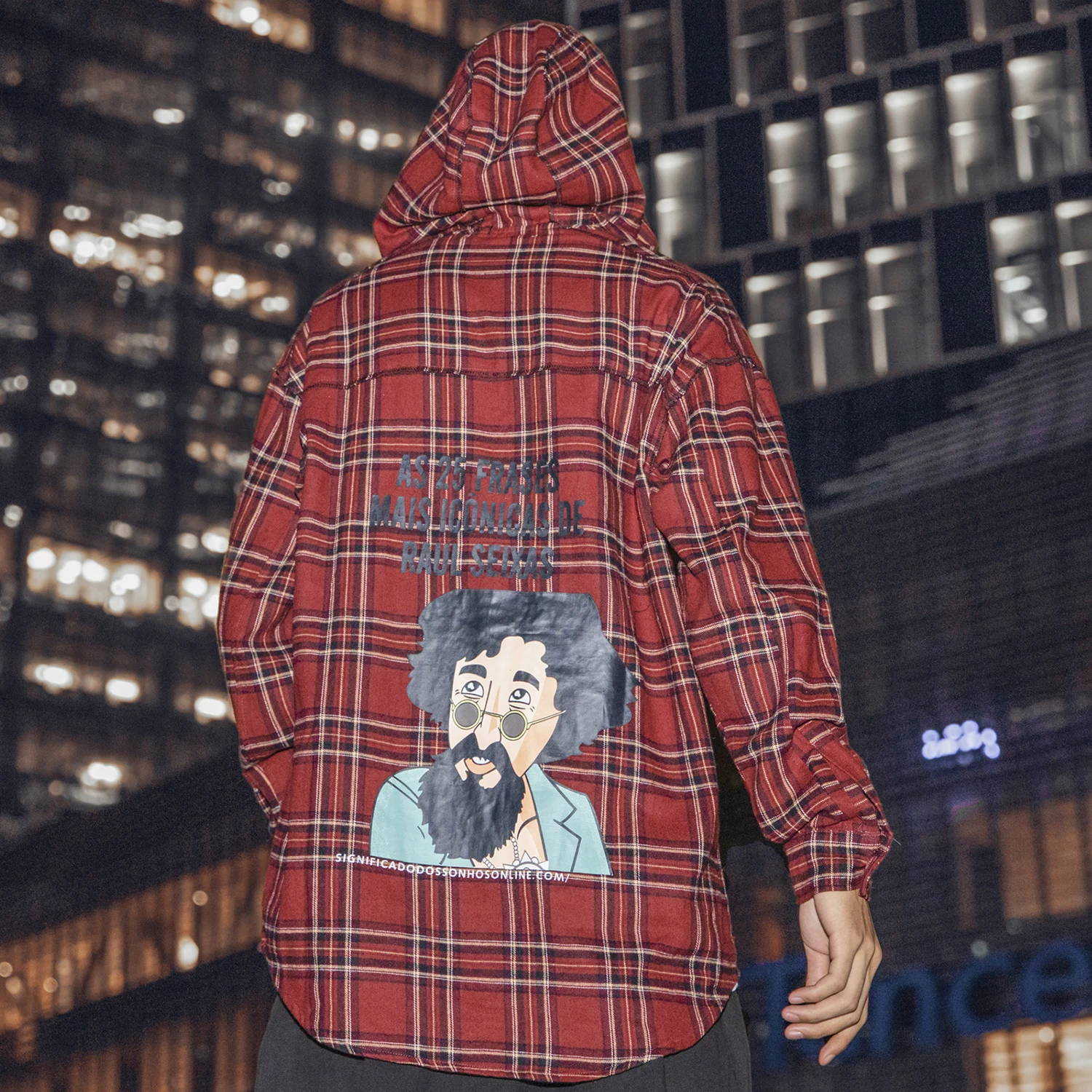 Aelfric Eden клетчатые Лоскутные мужские рубашки с буквенным принтом 2019 Harajuku уличная