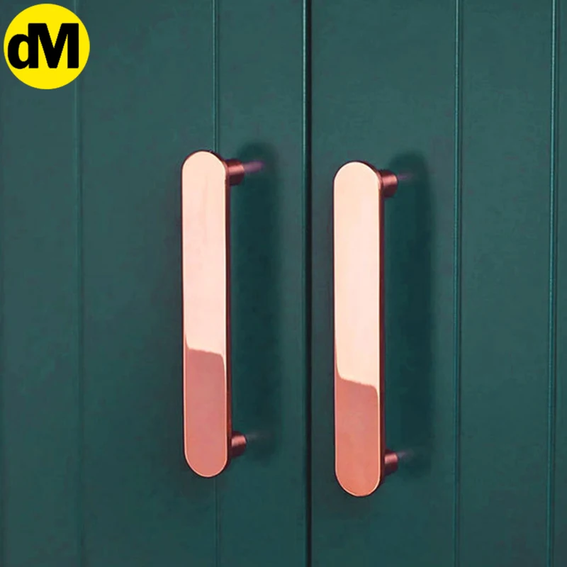 

DM 2pcs/Set Closet Wardrobe Furniture Metal Door Handle Multicolored Aluminum Alloy Super High-End Sandblasting Oxidation NEW
